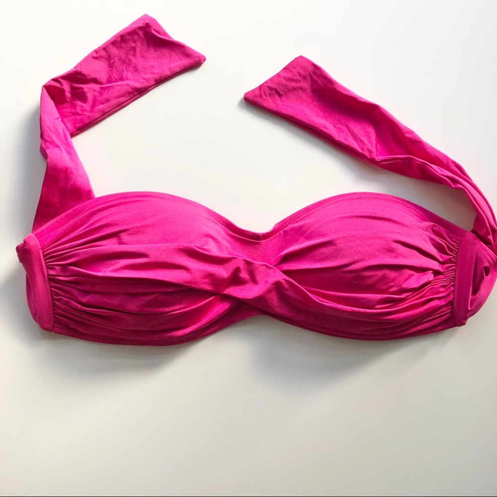 Vitamin A pink Bandaeu Bikini top